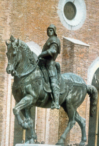 Esc, XV, Verrochio, Andrea, Condotiero Colleone, Venecia, 1480-1488