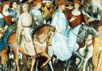Pin, XV, Aretno, Spinello, Palacio Comunal, frescos,  1407