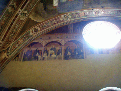 Pin, XIV, Bonaiuti, Andrea, Frescos, Capilla de los Espaole, Santa Mara Novella, Florencia, 1343-1377