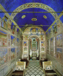 Pin, XIV, Giotto di Bondone, Capilla de los Scrovegni, Padua, 1304-1306