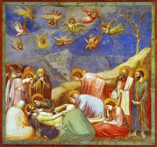 Pin, XIV, Giotto di Bondone, La lamentacin, Capella Scrovegni, Padua, 1304-1306