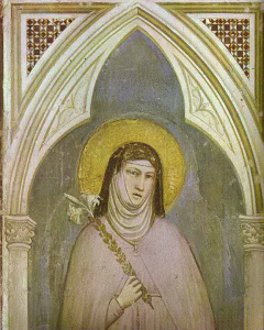 Pin, XIV, Giotto di Bondone, Santa Clara, Capilla de la Santa Cruz, 1320