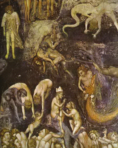 Pin, Giotto di Bondone, Ultimo Juicio, Capella Scrovegni, Padua, 1304-1306