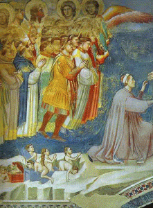 Pin, XIV, Giotto di Bondone, Ultimo Juicio, Capella Scrovegni, Padua, 1304-1306