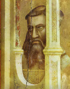 Pin, XIV, Giotto di Bondone, Virgen y Nio entronizada, Galera Uffizi, Florencia, 1305