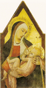 Pin, XIV, Lorenzetti, Pietro, Madonna amamantando al Nio, Seminario Regional, Siena, 1320-1330