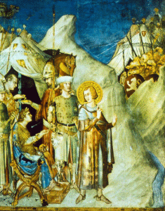 Pin, XIV, Martini, Simone, Visa de San Martn, Siena, 1324-1333