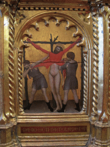 Pin, XIV, Milano Giovanni di, Martirio de San Esteban, pedrella, polptico,  M. Cvico, Prato, 1353-1363