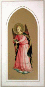Pin, XV, Angelico, Fra, Angel Msico con cimbal, Primera mitad del Siglo