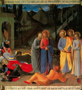 Pin, XV, Angelico, Fra, Armario de la Plata, detalle, M. de San Marcos, Florencia, 1450