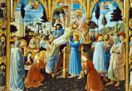 Pin, XV, Angelico, Fra, El descendimiento, Primera mitad del Siglo