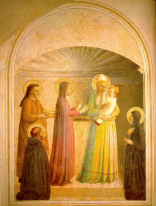 Pin, XV, Angelico, Fra, La Presentacin en el Templo, 1440-1441