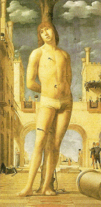 Pin, XV, Antonello da Messina, San Sebastin, Gemalgalerie, Dresde, Alemania, 1476