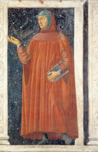 Pin, XV, Castagno, Adrea o Bargilla, Bartilo di, Petrarca, hacia 1450