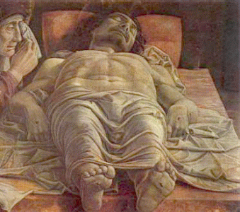 Pin, XV, Botticelli, Sandro, Cristo yacente, 1474