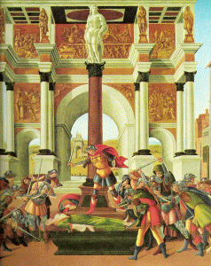 Pin, XV, Botticelli, Sandro, Historia de Lucrecia Borgia, Isabella Steward Gradner Museum, Boston, USA, 1500