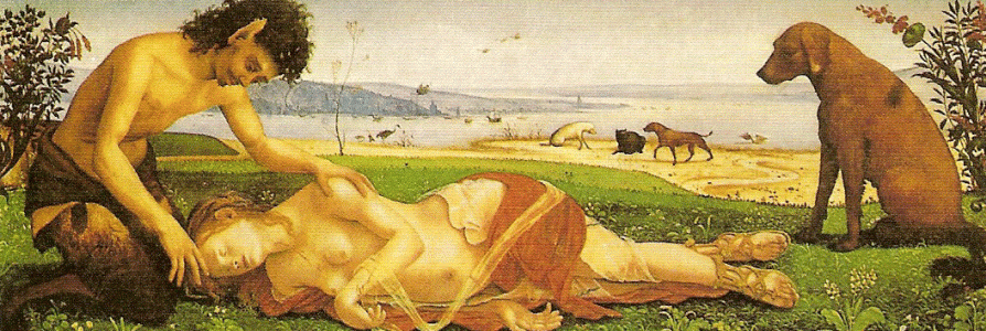 Pin, XV, Cosimo, Piero di, La muerte de Procris, National Gallery, London, 1510