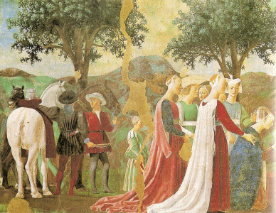 Pin, XV, Francesca, Piero della, Adoracin de la Santa Cruz, Iglesia de San Francisco,  Arezzo, 452