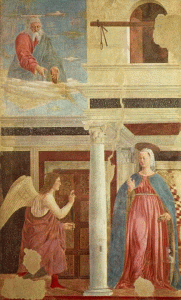 Pin, XV, Francesca, Piero della, Anunciacin