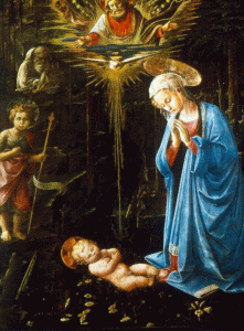 Pin, XV, Lippi, Filippo Fra, El Nacimiento, Gemaldegalerie, Berln, 1460