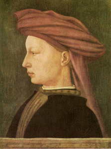 Pin, XV, Masaccio, Tommaso, Retrato de joven, National Gallery of Art, Wasongton, USA