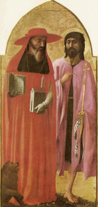 Pin, XV, Masaccio, Tommaso, San Jernimo y El Bautista, 21450