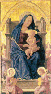Pin, XV, Virgen con el Nio, National Gallery, London, 1426