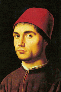Pin, XV, Messina, Antonello da, Retrato de hombre, National Gallery,London, 1475