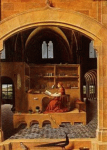 Pin, XV, Messina, Antonello da, San Jernimo en su estudio, National Gallllery, London, 1474