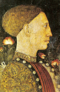 Pin,  XV, Pisanello, Antonio, Retrato de Lionel dEste, Academia de Carrara, Brgamo, 1441