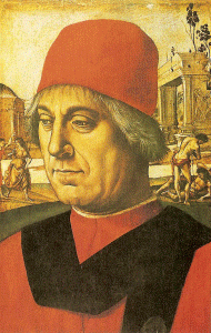 Pin, XV, Signorelli, Luica, Retrato de hombre de leyes, Gemaldegalerie, Berln, Alemania, 1490-1500