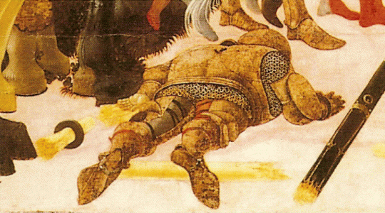 Pin, XV, Ucello, Paolo, Batalla de San Romano, N. Gallery, London, 1438-1440