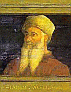 Pin, XV, Ucello, Paolo, Retrato, Cinco maestros de Renacimiento florentino, M. del Louvre, Pars