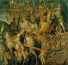 Pin, XV, Mantegna, Andrea, Julio Csar en su carro triunfal, Palacio de Hampton, Londres, Inglaterra, RU, 1484-1492