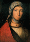 Pin, XVI, Boccaccio,Boccaccino, Gitana, M. Uffizi, Florencia, Italia, 1516-1518