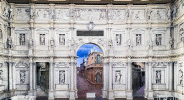 Art, Arq, XVI, Palladio, Andrea, Teatro Olimpico, Vivenza, Vnet, Italia, 1580-1585