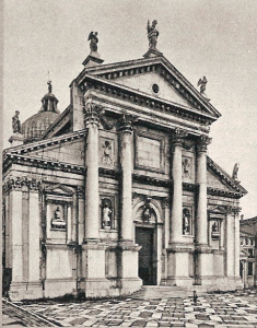 Arq, XVI, Palladio, Andrea, Iglesia de San Giorgio Maggiore, Venecia, 1560-1580