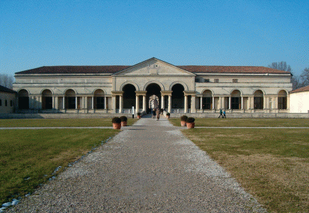Arq, XVI, Romano, Julio, Palacio del t, fachada este, Mantua, 1524-1534