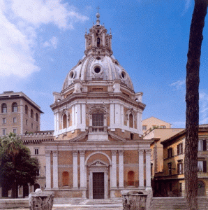 Arq, XVI, Sangallo, Antonio, Iglesia de Santa Mara di Loreto, Roma, 1540