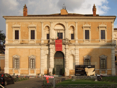 Arq, Vignola, Jacopo, Villa Julia, exterior, fachada principal, Roma, 1551-1553