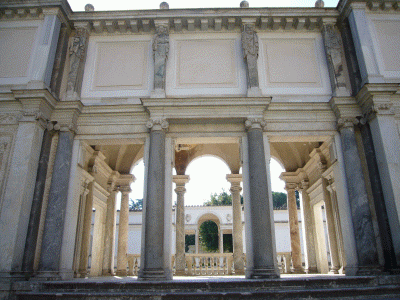 Arq, XVI, Vignola, Jacopo, Villa Julia, interior, Roma, 1551-1553
