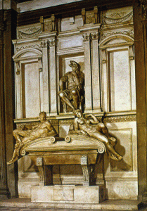 Esc, XVI, Buonarroti, Miguel Angel, Mausoleo de Lorenzo el Magnfico, Iglesia de San Lorenzo, Capilla Medici, Florencia, 1520-1534
