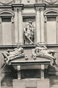 Esc, XVI, Buonarroti, Miguel Angel, Mausoleo de Lorenzo el Magnfico, Iglesia de San Lorenzo, Capilla Medici, Florencia, 1520-1534