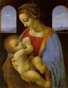 Pin, XV, Vinci, Leonardo da, Madonna Litta, 1460-1491