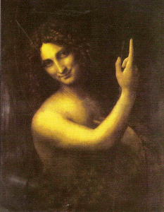 Pin, XVI, Vinci, Leonardo da, San Juan Bautista, M. Louvre, Pars, 1516