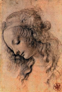 Pin, XV-XVI, Vinci, Leonardo da, Testa di Donna di Pr