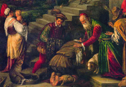 Pin, XVI, Bassano, Francisco, Regreso del hijo prdigo, 1570-1580