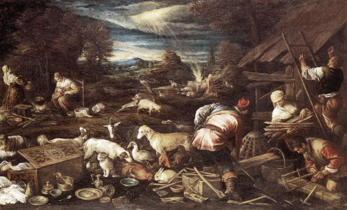 Pin, XVI, Bassano, Jacobo, Sacrificios, 125745