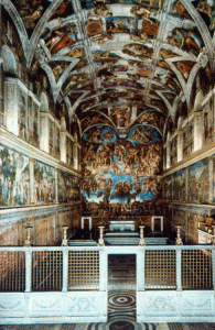 Pin, XVI, Buonarroti, M. Angel, Capilla Sixtina, San Pedro, Vaticano, Roma, 1508-1512