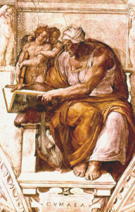 Pin, XVI, Buonarroti, M. Angel, Capilla Sixtina, La Sibila Prsica, San Pedro, Vaticano, Roma, 1508-1512